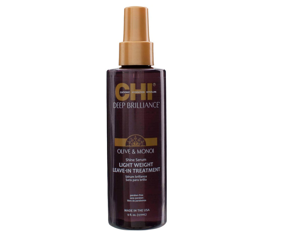 CHI Deep Brilliance Shine Serum Lightweight Leave-In Treatment 6 oz - Hot Brands Store