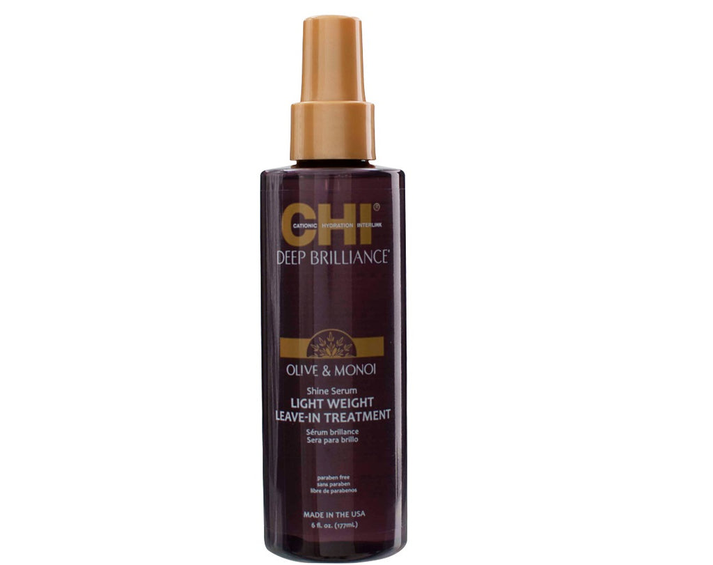 CHI Deep Brilliance Shine Serum Lightweight Leave-In Treatment 6 oz - Hot Brands Store 