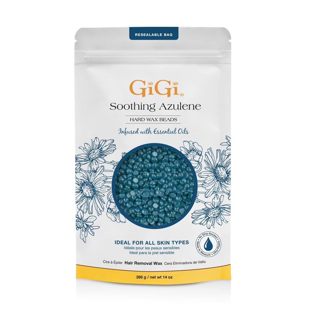 Gigi SOOTHING AZULENE WAX BEADS 14 OZ.