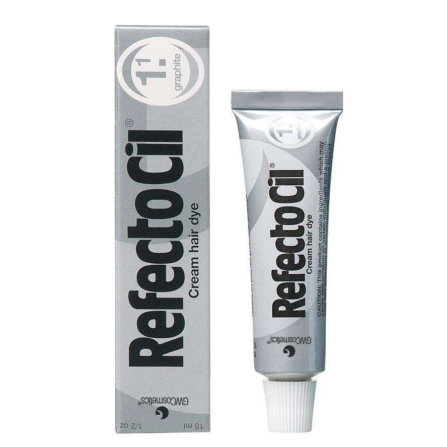 RefectoCil Cream Hair Dye Graphite #1.1 0.5 oz - Hot Brands Store