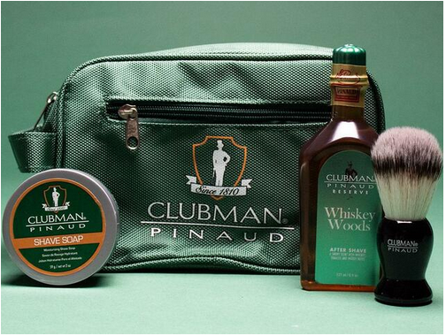Clubman Shave Essentials Dopp Kit