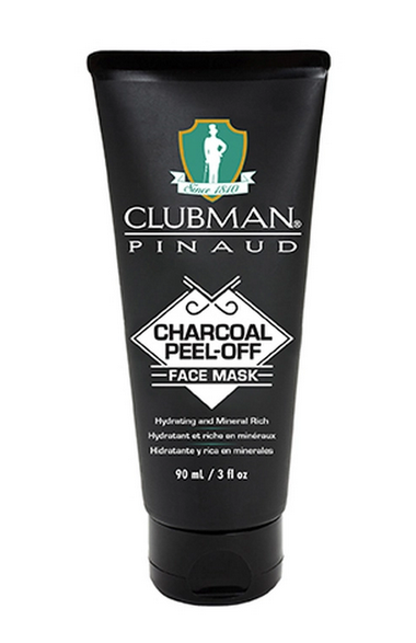 Clubman Charcoal Peel-Off Black Mask 3 oz