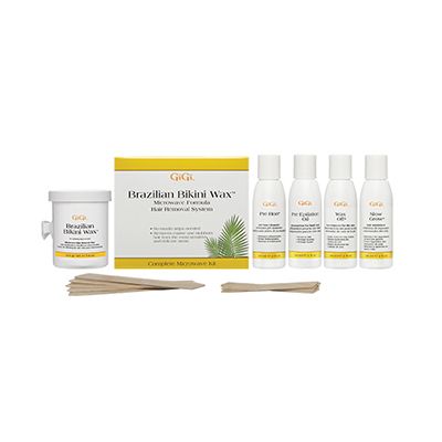 GIGI BRAZILIAN BIKINI WAX MICROWAVE KIT - Hot Brands Store
