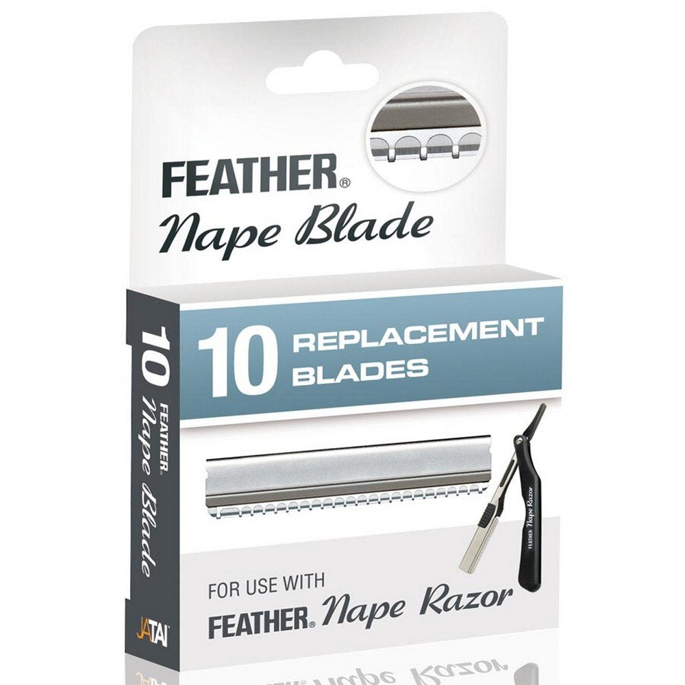 Jatai Feather Nape Blades, 10 count