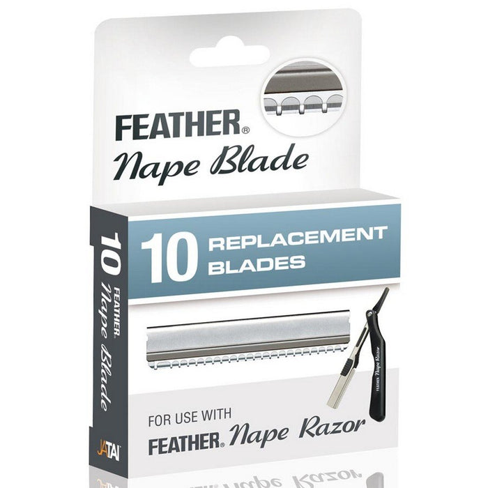 Jatai Feather Nape Blades, 10 count