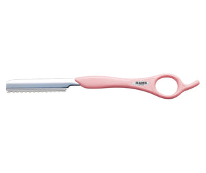 Jatai Feather Baby Pink Styling Razor 7 1/4"