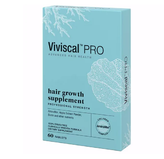 Viviscal PRO Professional Strength Hair Dietary Supplements, 60 ct