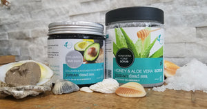 Juman All Natural Dead Sea COLLAGEN & AVOCADO FACIAL MUD MASK WITH DEAD SEA MINERALS 11.9 oz