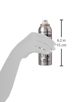 Clubman Streaks 'N Tips Icy White Temporary Spray-on Hair Color, 3.5 oz