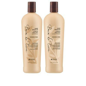 Bain De Terre. New! Sweet Almond Oil Long & Healthy Shampoo & Conditioner 13.5oz