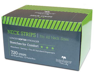 Intrinsics Neck Strips 60/pack, 12 packs/box - Hot Brands Store 