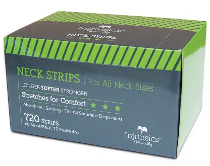 Intrinsics Neck Strips 60/pack, 12 packs/box