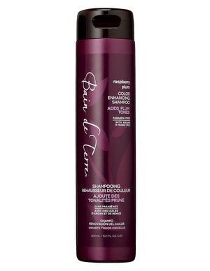 Bain De Terre Raspberry Plum Color Enhancing Shampoo Adds Plum Tones 10.1 oz (Plum)