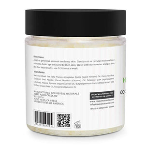 Reveal Naturals Coconut Scrub Infused with Dead Sea Salts and Minerals 10.58 oz