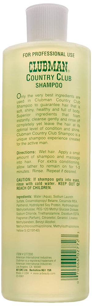 Clubman Country Club Shampoo, 16 fl oz