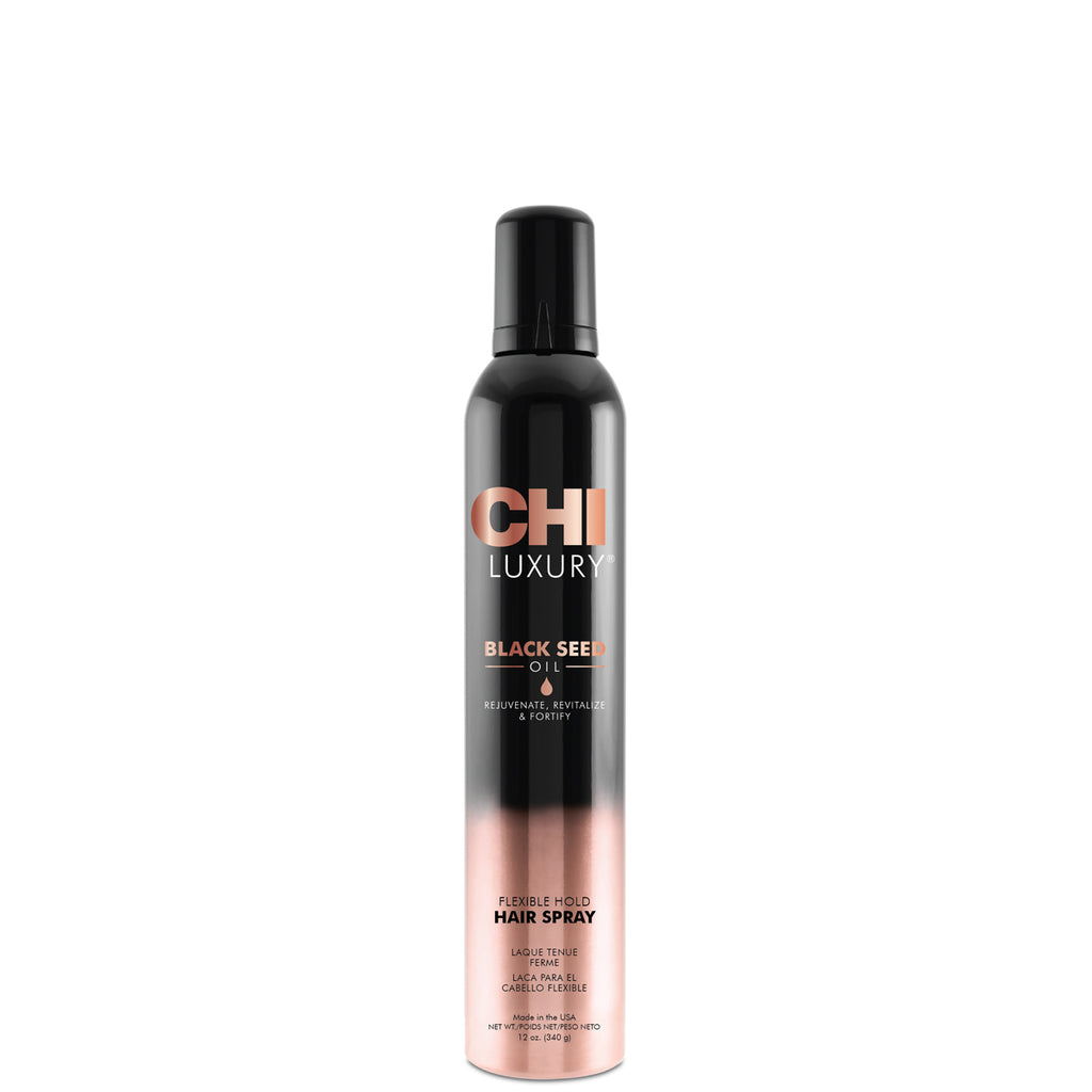 CHI LUXURY Black Seed Oil Flexible Hold Hairspray 12 oz - Hot Brands Store 