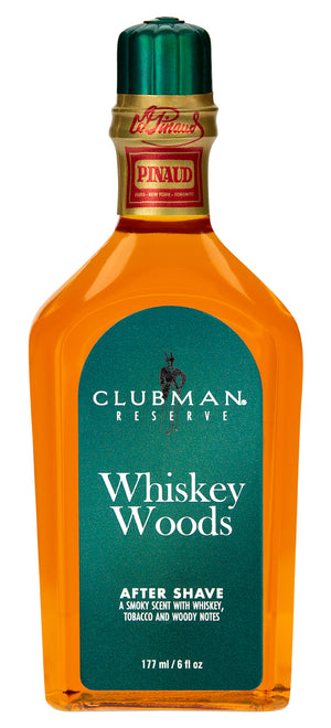 Clubman Reserve, Whiskey Woods After Shave Lotion 6 oz - Hot Brands Store 