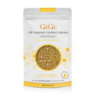 Gigi ALL PURPOSE GOLDEN HONEE WAX BEADS 14OZ