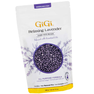 Gigi RELAXING LAVENDER WAX BEADS 14 OZ