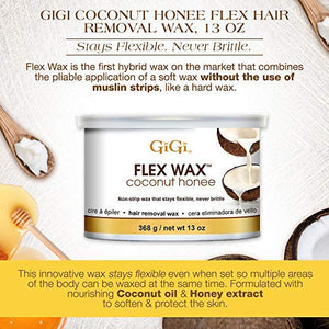 Gigi FLEX WAX COCONUT HONEE 13 oz