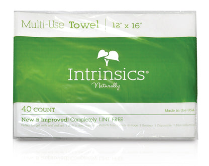 Intrinsics Multi-Use Towel 12” x 16” 40 ct. pack, 10 packs/case