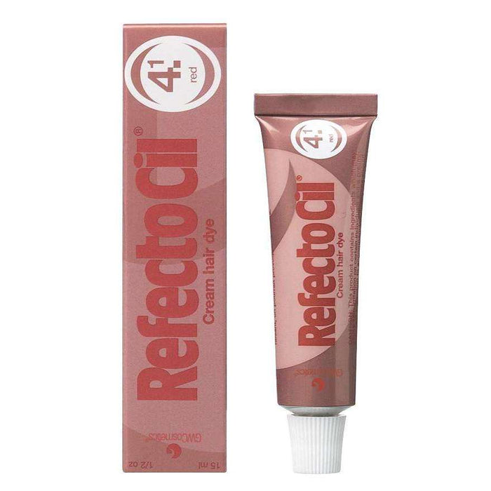 RefectoCil Cream Hair Dye Red #4.1 0.5 oz
