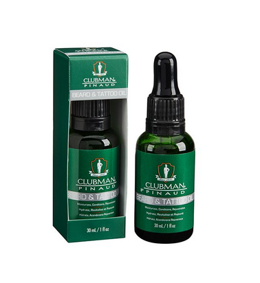 Clubman Beard and Tattoo Oil 1 oz