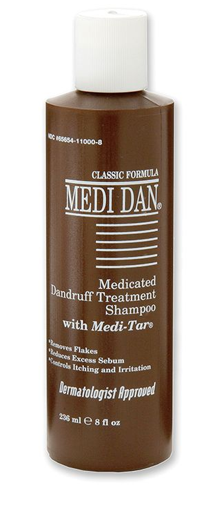 Clubman Classic Medicated Dandruff Treatment Shampoo 8 oz