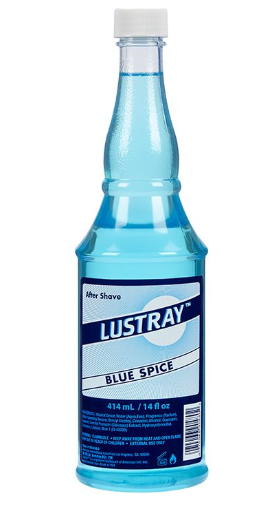 Clubman Lustray Blue Spice After Shave 14 oz