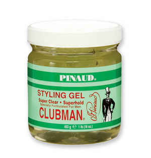 Clubman Super Clear Super Hold Styling Gel 16 oz.