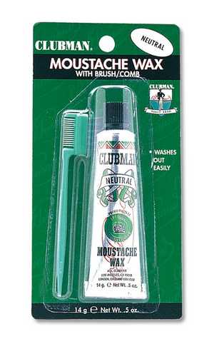 Clubman Moustache Wax Neutral 0.5 oz
