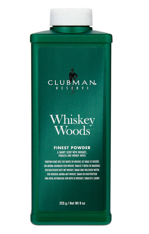 Clubman Reserve Whiskey Woods Powder 9 oz