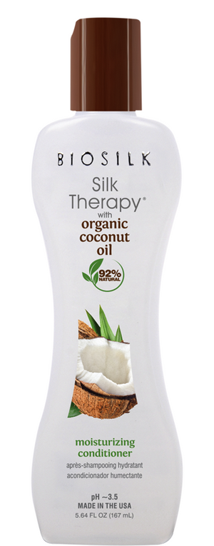 Biosilk Silk Therapy with Organic Coconut Oil Intense Moisture Kit 3 pieces 5.64 oz each - Hot Brands Store 