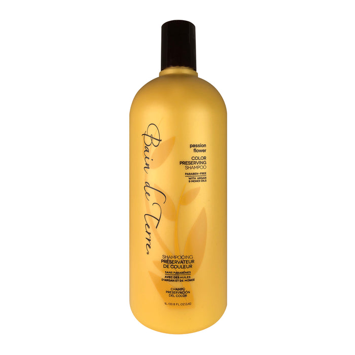 Bain De Terre Passion Flower Color Shampoo, 33.81 Fluid Ounce