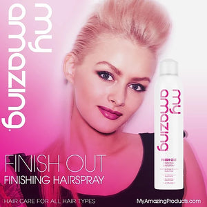 My Amazing Finish Out Finishing Hairspray 10 oz - Hot Brands Store 