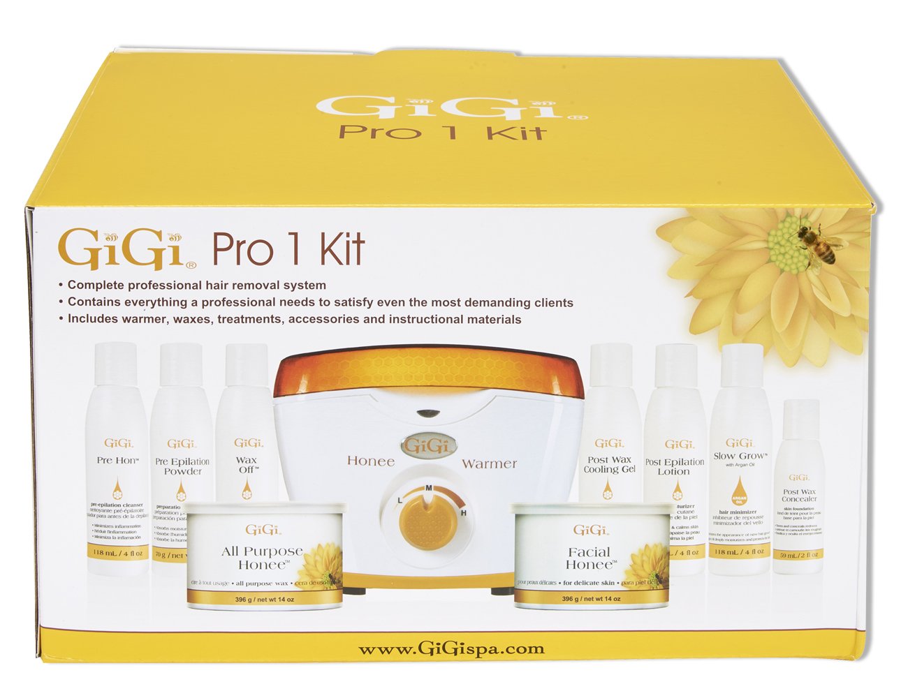 BUY 3 GET 1 FREE - 4oz GiGi Wax Off Lotion Wax Remover for the Skin