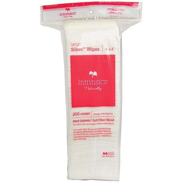 Intrinsics Large Silken Wipes  4" x 4" (200 count)