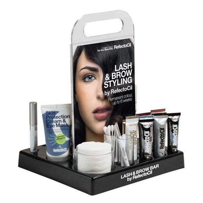 RefectoCil Lash & Brow Bar Display (with products)