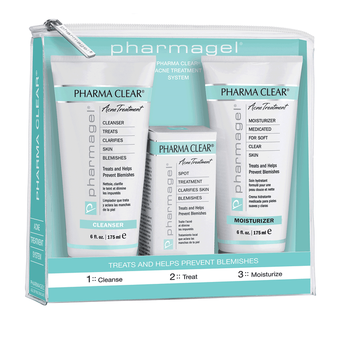 Pharmagel Clear Acne Treatment System (3 products)