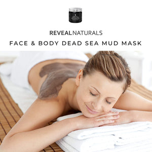 Reveal Naturals All Natural Dead Sea Body Mud Infused with Argan oil 11.28 oz