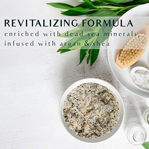 Reveal Naturals All Natural Tea tree Scrub infused with Dead Sea Salts and minerals 12 oz