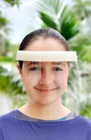 Protective Face Shields - Made in USA - Comfort Sponge