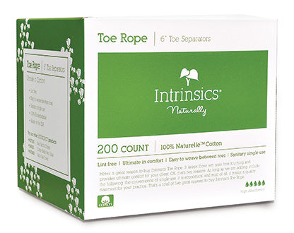 Intrinsics 6" Toe Rope 200 ct. box, 12 boxes/case