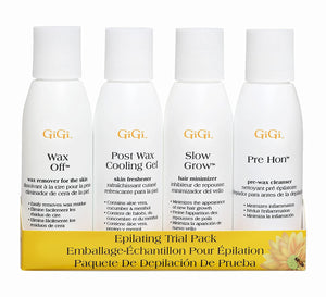 GiGi EPILATING LOTION TRIAL PACK 2 oz each